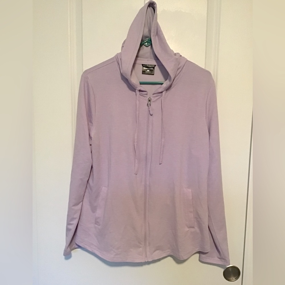 32 Degrees Lavender Zip Hoodie